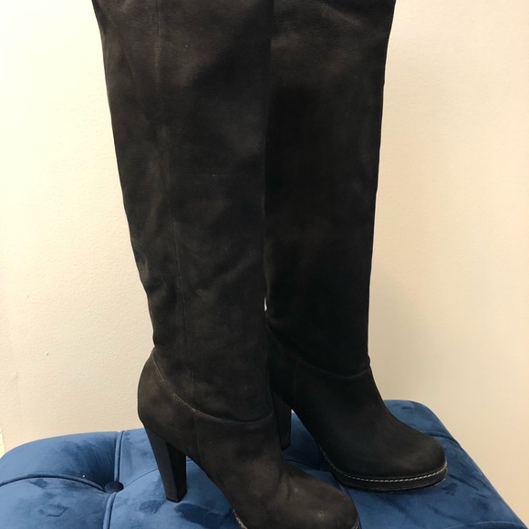 cole haan nike air knee high boots